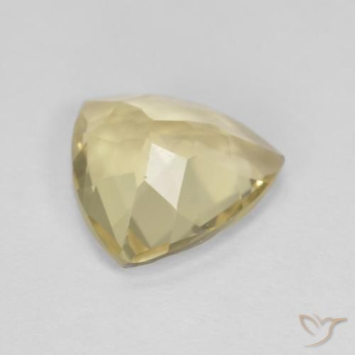 Berilo amarelo médio Natural 1.87ct, Trilhão, VVS-VS