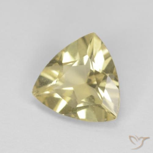 Berilo Luz amarela Natural 1.30ct, Trilhão, VVS-VS