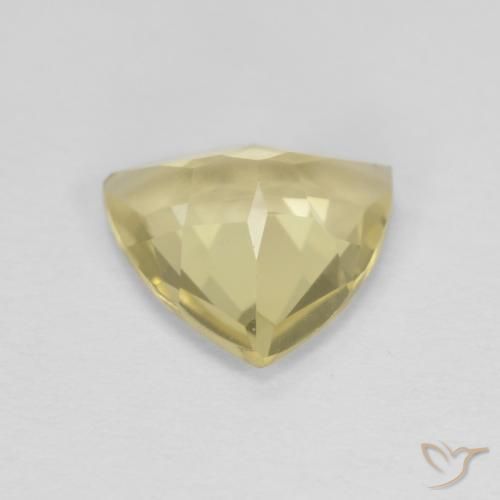 Berilo Luz amarela Natural 1.30ct, Trilhão, VVS-VS