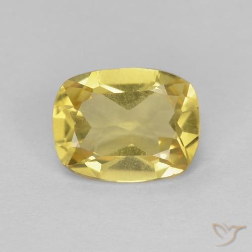 1.16ct Natural Abelha Amarela Berilo, Almofada, VVS