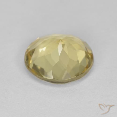 Berilo Amarelo dourado Natural 2.07ct, Redondo, VVS-VS