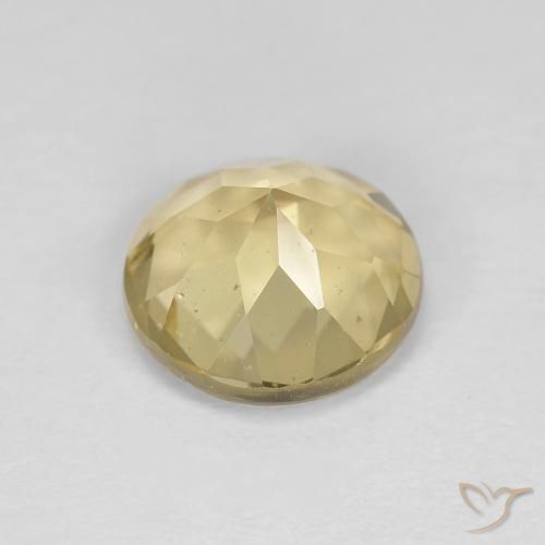Berilo Amarelo Terroso Natural 1.74ct, Redondo, VS