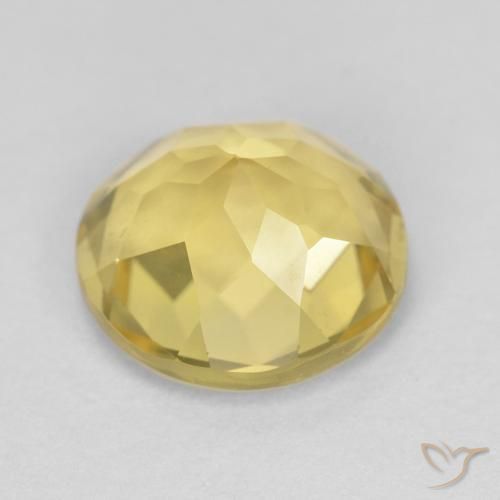 Berilo Amarelo Toscana Natural 1.74ct, Redondo, VVS
