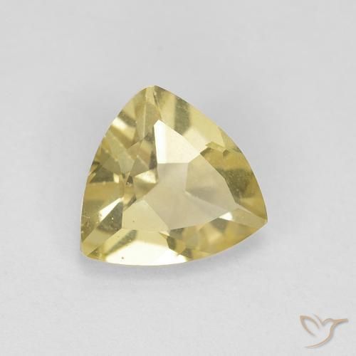 Berilo Amarelo Dijon Natural 0.92ct, Trilhão, VVS