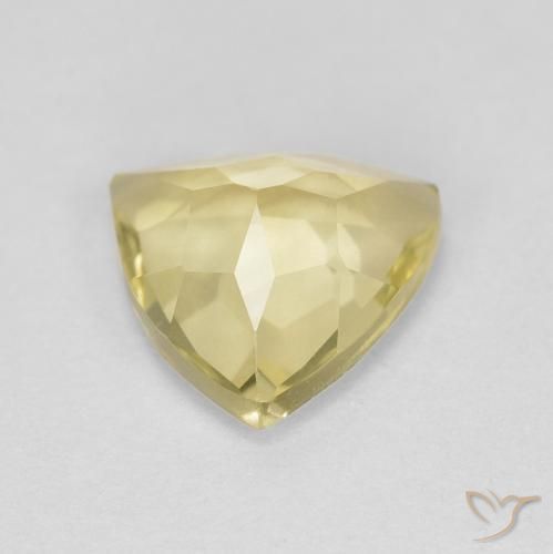 Berilo Amarelo Terroso Natural 1.51ct, Trilhão, VVS