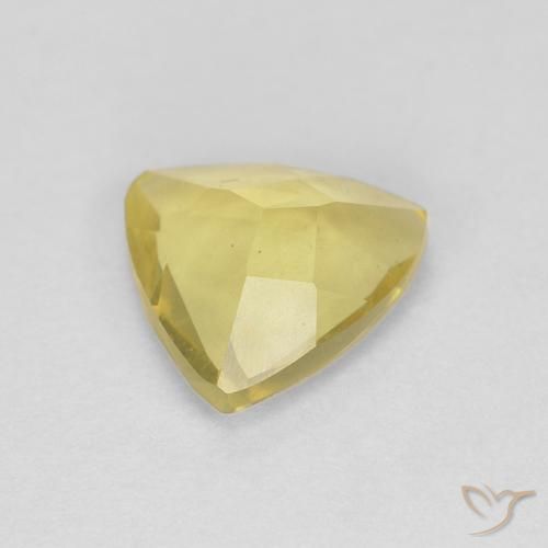 Berilo Luz amarela Natural 1.01ct, Trilhão, VVS