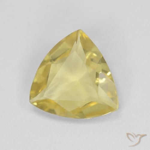 Berilo Luz amarela Natural 1.20ct, Trilhão, VVS