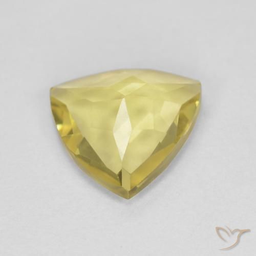 Berilo Luz amarela Natural 1.20ct, Trilhão, VVS