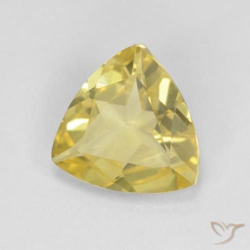 Berilo Luz amarela Natural 1.30ct, Trilhão, VVS