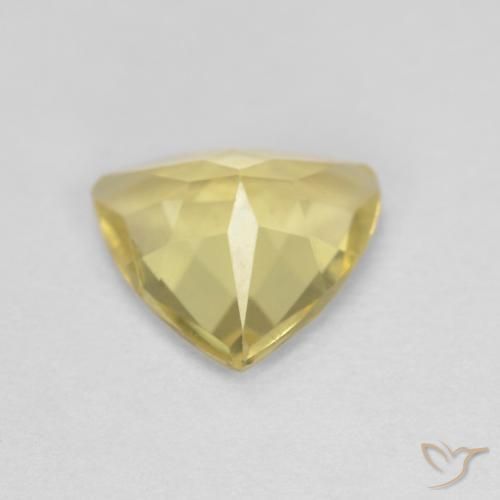 Berilo amarelo médio Natural 1.05ct, Trilhão, VVS