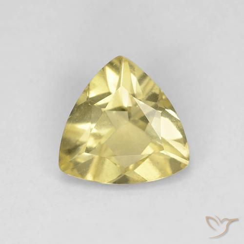 Berilo Amarelo Claro Laguna Natural 0.86ct, Trilhão, VVS