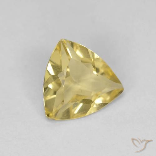 Berilo Luz Dourada Natural 0.82ct, Trilhão, VVS