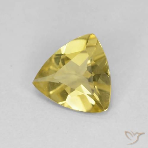 Berilo Amarelo Dourado Claro Natural 0.81ct, Trilhão, VVS