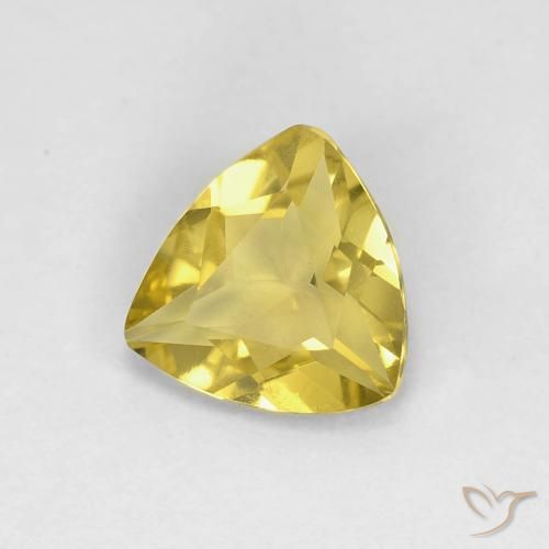 Berilo Amarelo Toscana Natural 0.93ct, Trilhão, VVS