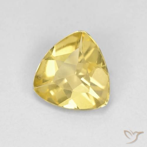 Berilo Amarelo Toscana Natural 0.75ct, Trilhão, VVS