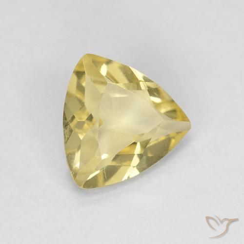 Berilo Amarelo Toscana Natural 0.88ct, Trilhão, VVS