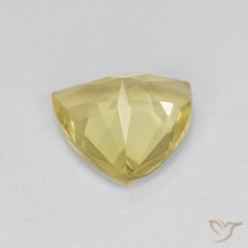 Berilo Luz amarela Natural 1.26ct, Trilhão, VVS-VS