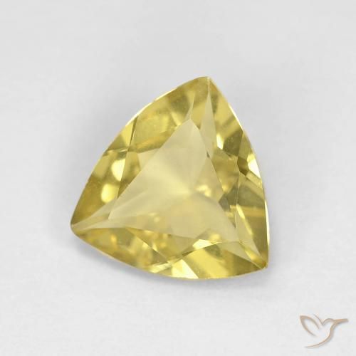 Berilo Amarelo Dourado Claro Natural 1.21ct, Trilhão, VVS