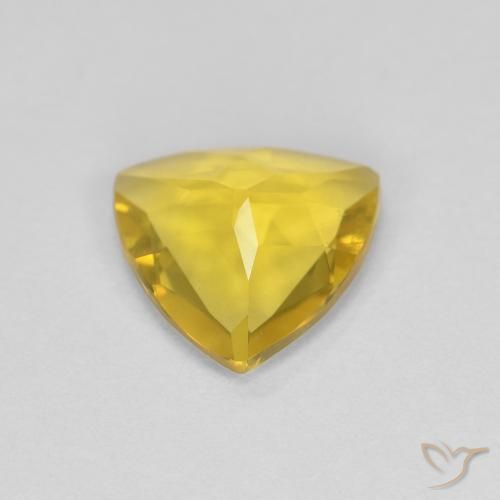 Berilo amarelo médio Natural 1.13ct, Trilhão, VVS