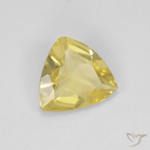 Berilo Amarelo Dourado Claro Natural 0.98ct, Trilhão, VVS