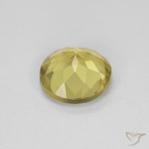 Berilo Amarelo Toscana Natural 1.17ct, Redondo, VVS-VS