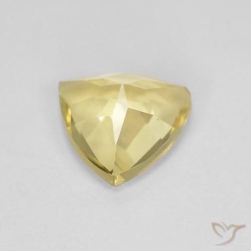Berilo Luz amarela Natural 1.36ct, Trilhão, VVS