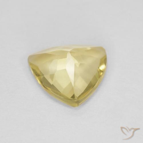 Berilo Luz amarela Natural 1.19ct, Trilhão, VVS