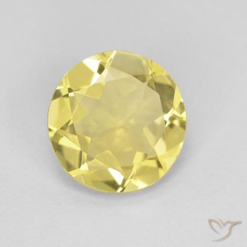 Berilo Medium Light-Yellow Natural 1.45ct, Redondo, VVS