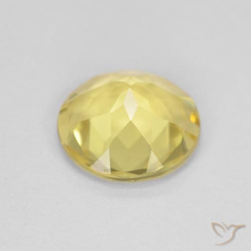 Berilo Medium Light-Yellow Natural 1.45ct, Redondo, VVS