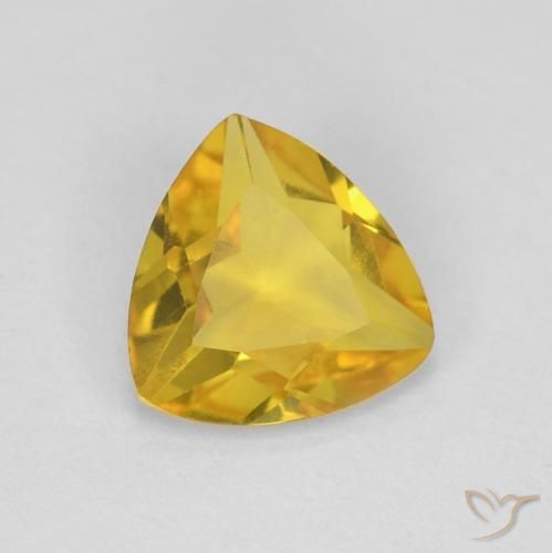 Berilo Mel amarelo Natural 0.85ct, Trilhão, VVS