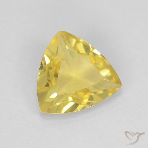 Berilo Amarelo Toscana Natural 0.92ct, Trilhão, VVS