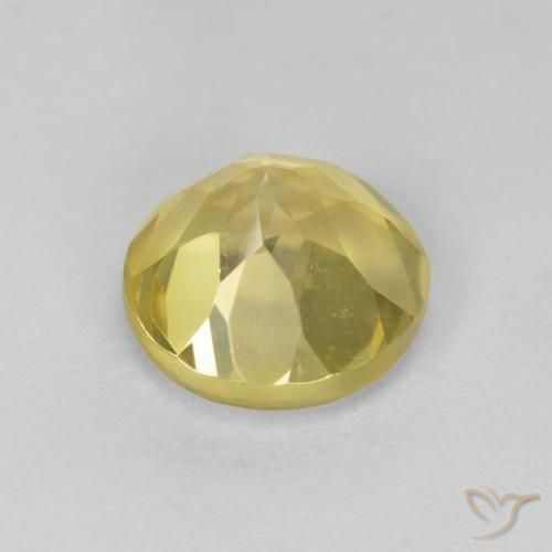 Berilo Medium Light-Yellow Natural 1.46ct, Redondo, VS