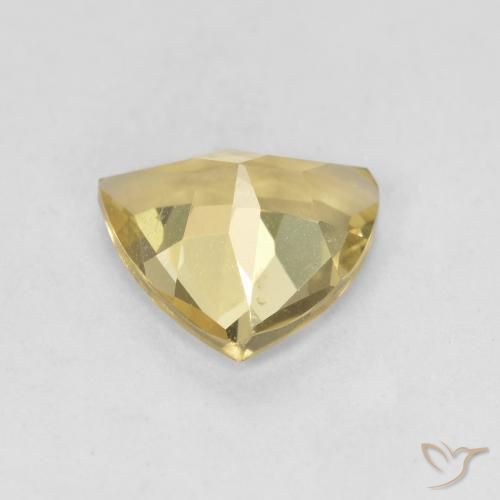 Berilo Luz amarela Natural 1.29ct, Trilhão, VVS-VS
