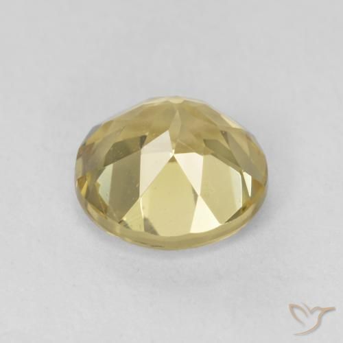 Berilo Luz amarela Natural 1.75ct, Redondo, VS