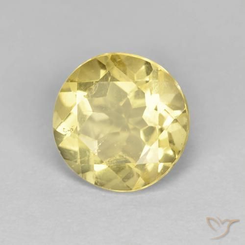 Berilo Amarelo Toscana Natural 1.82ct, Redondo, VS