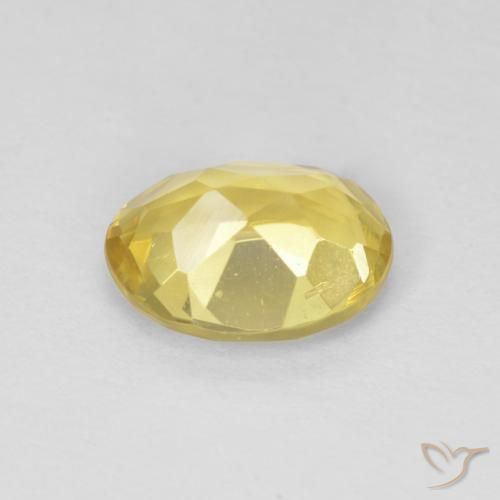 Berilo amarelo médio Natural 1.17ct, oval, VS