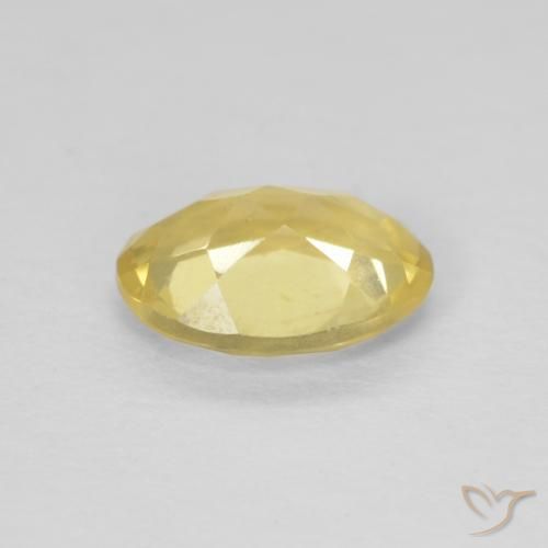 Berilo amarelo médio Natural 1.07ct, oval, VS