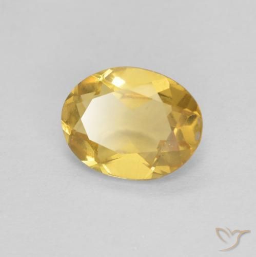1.00ct Natural Dourado Berilo, oval, VS