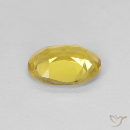 Berilo amarelo médio Natural 1.01ct, oval, VS