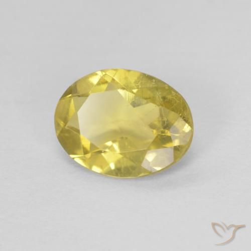 Berilo Amarelo Toscana Natural 1.01ct, oval, VS
