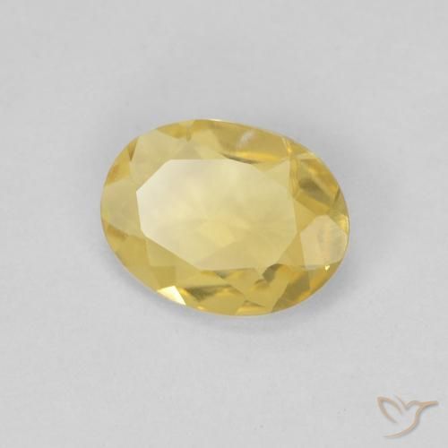 0.85ct Natural Amarelo Dourado Claro Berilo, oval, VVS