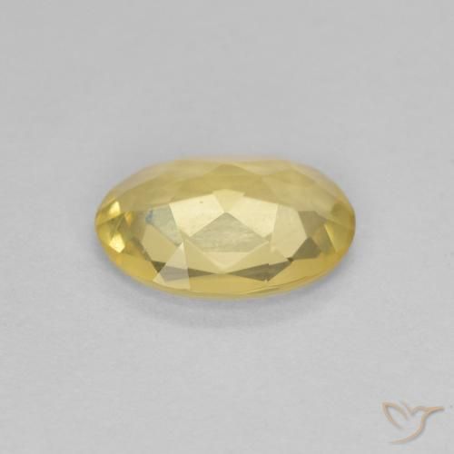 Berilo Luz Dourada Natural 0.82ct, oval, VVS