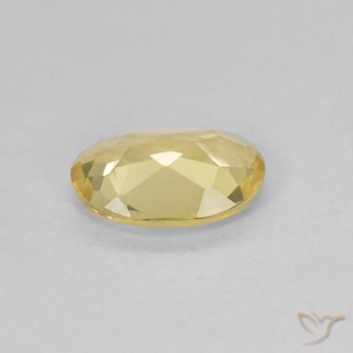 Berilo Luz Dourada Natural 0.80ct, oval, VVS