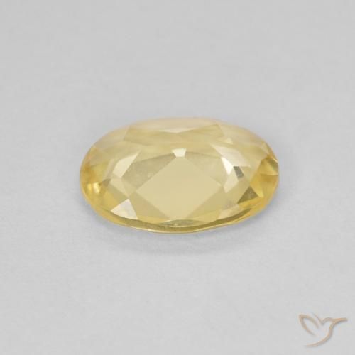 Berilo Luz Dourada Natural 0.84ct, oval, VVS