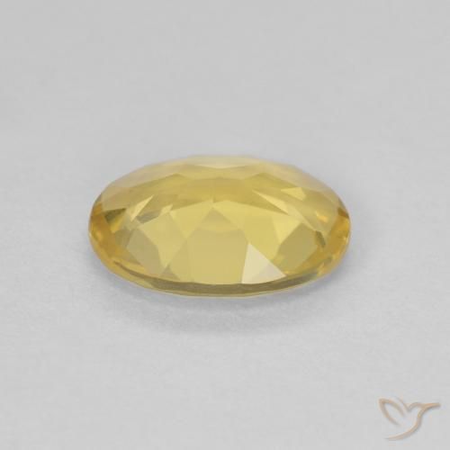 Berilo Amarelo Dourado Claro Natural 0.97ct, oval, VVS
