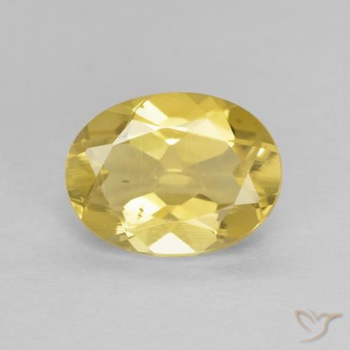 Berilo Luz Dourada Natural 1.75ct, oval, VVS