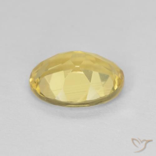 Berilo Luz amarela Natural 1.62ct, oval, VVS