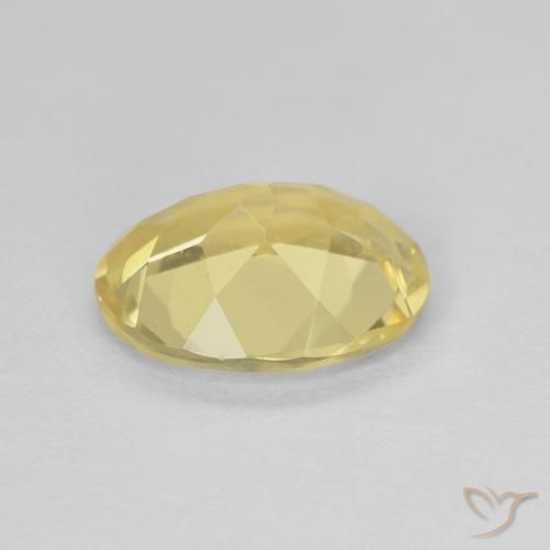 Berilo Luz Dourada Natural 1.54ct, oval, VVS