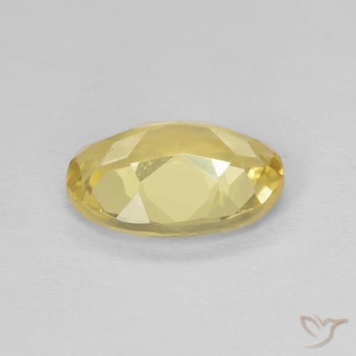 Berilo Luz amarela Natural 1.42ct, oval, VVS