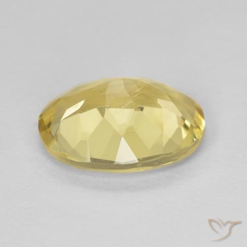 Berilo Amarelo Terroso Claro Natural 2.08ct, oval, VVS